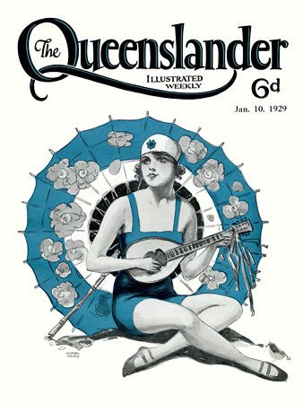 1929 Queenslander Magazine Cover